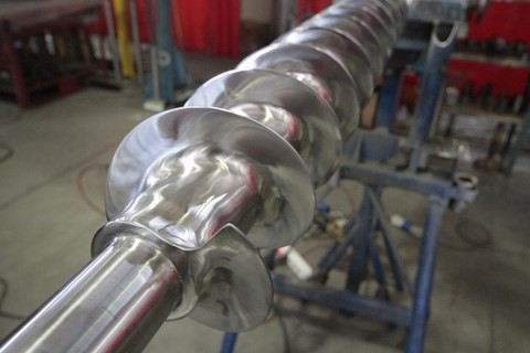 rotor vis sans fin
